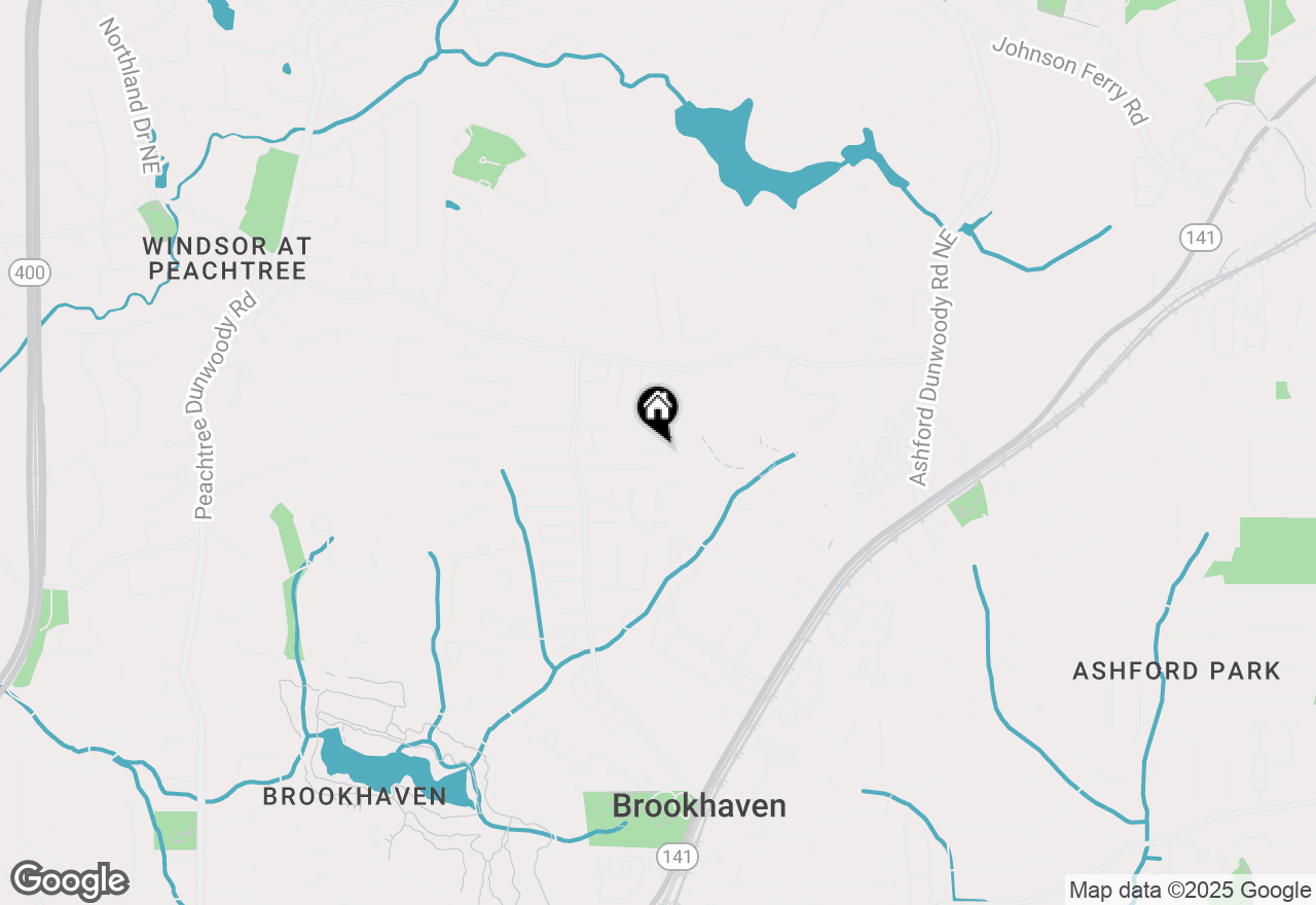 Map of 107 Iveybrooke Lane #58, Alpharetta, GA 30009