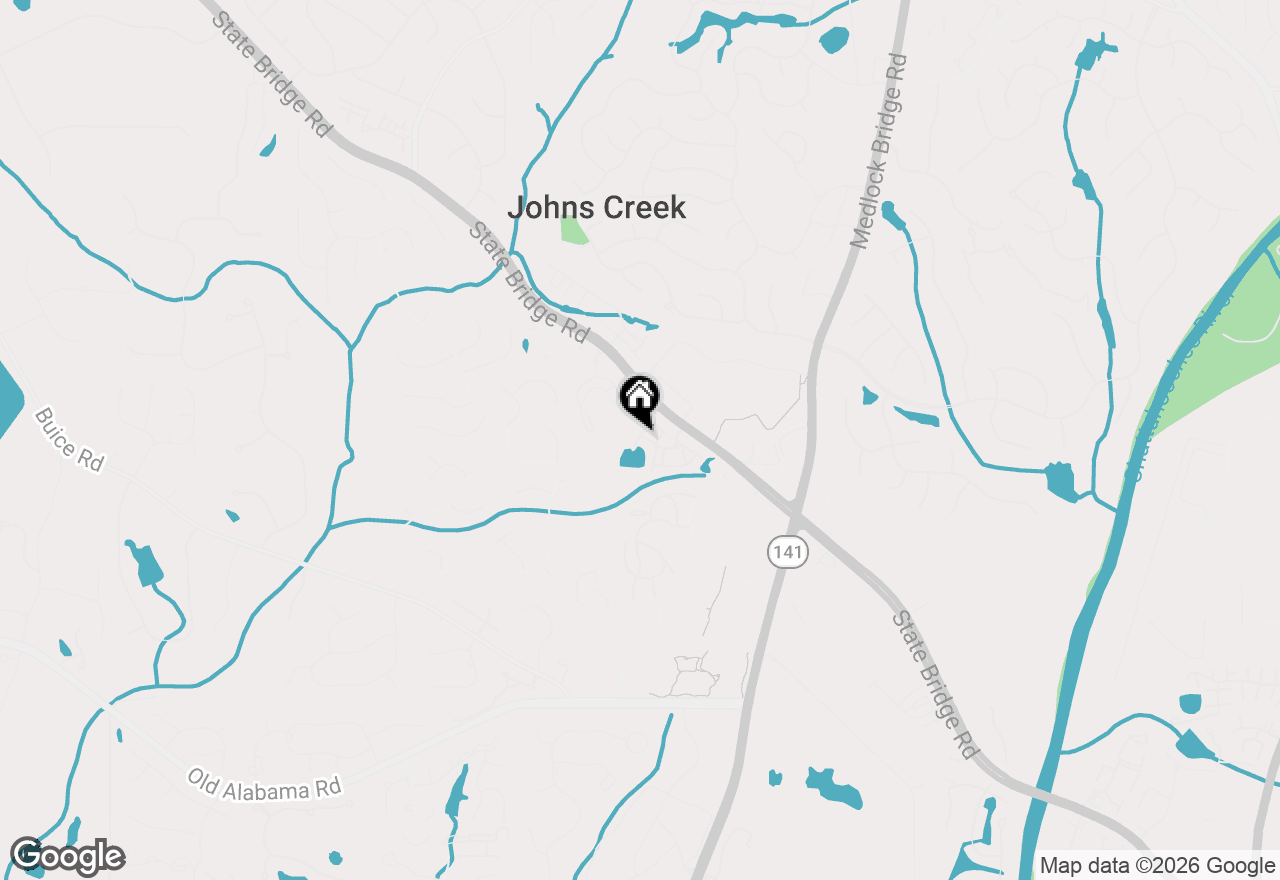 Map of 5571 Lindeman Lane, Johns Creek, GA 30022