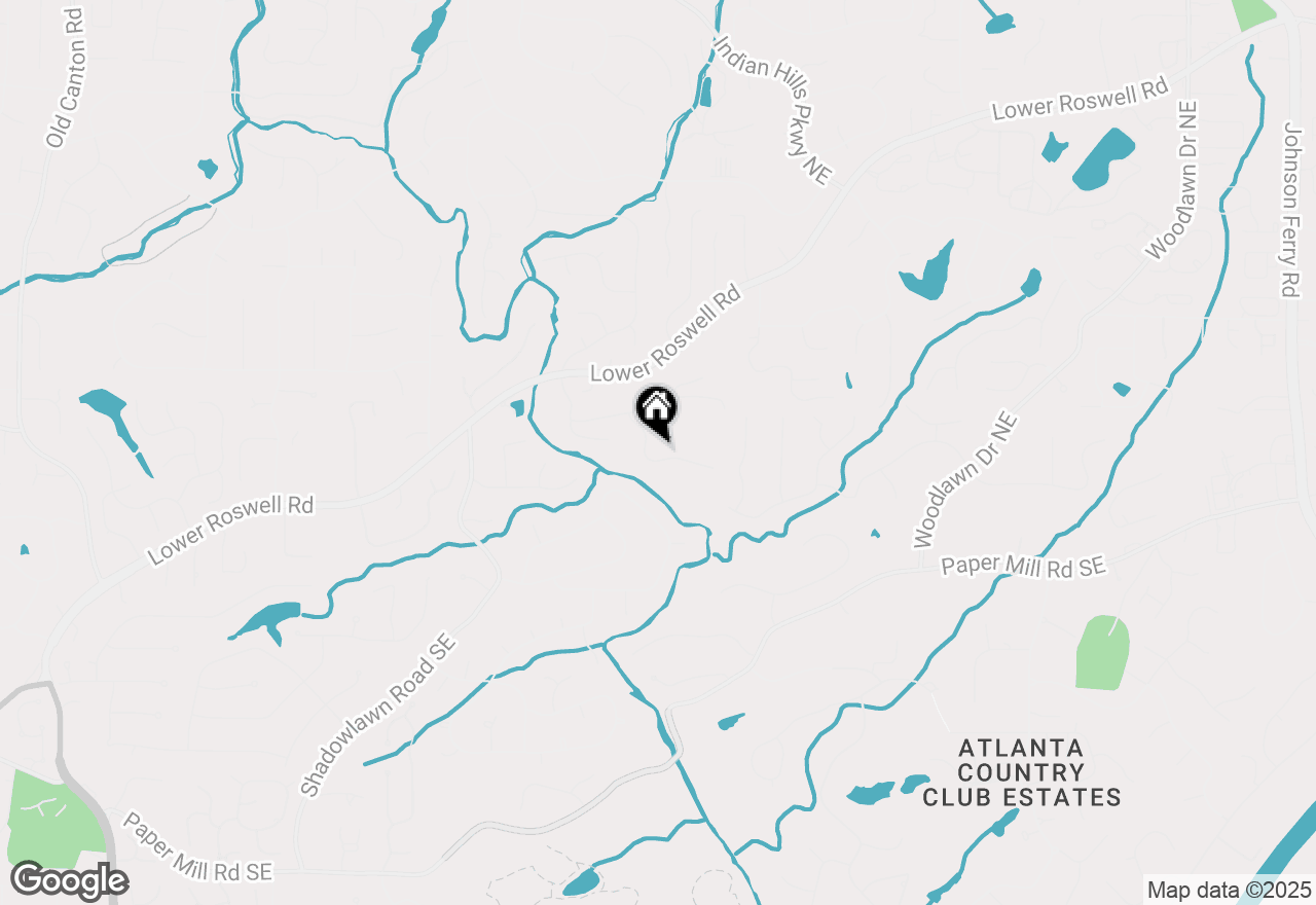 Map of 194 Sentinel Place Se, Marietta, GA 30067