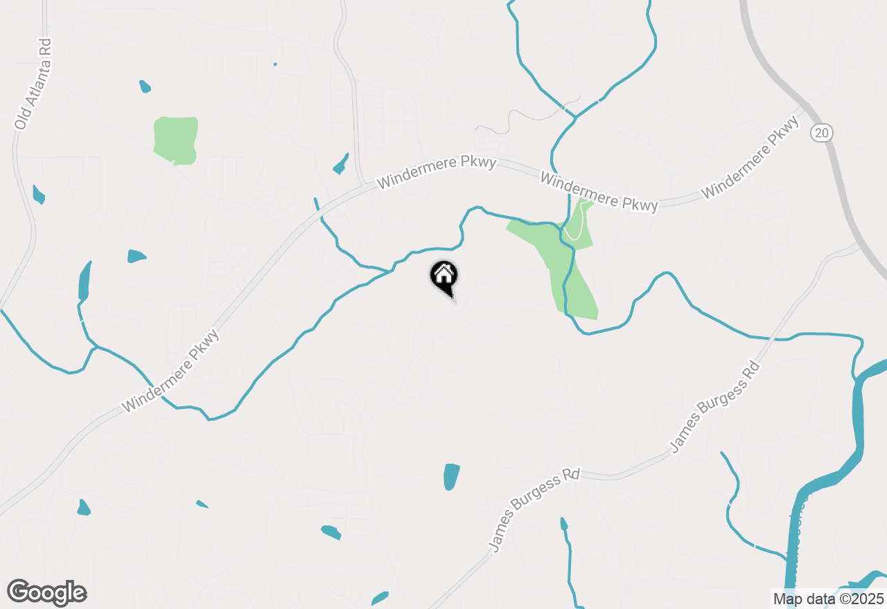 Map of 4395 Capstone Court, Roswell, GA 30075