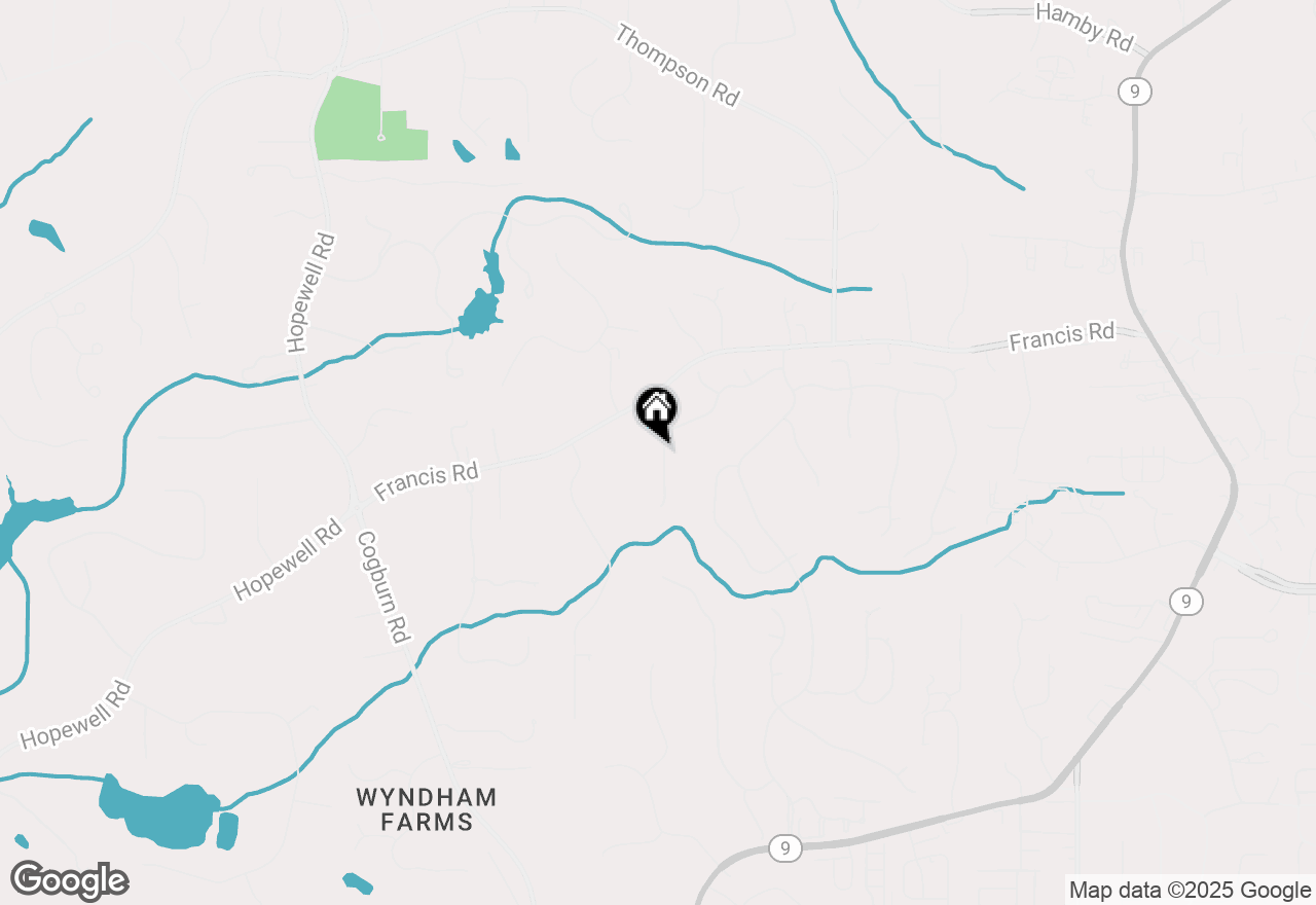 Map of 665 Greenview Terrace, Milton, GA 30004