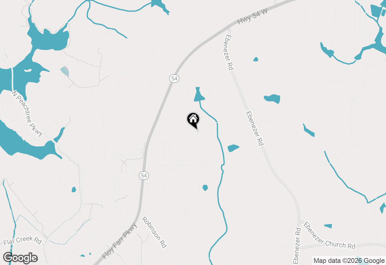 Map of 210 Regester Way #42, Peachtree City, GA 30269