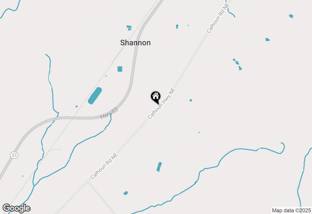 Map of 42 Bennett Way Se, Rome, GA 30161