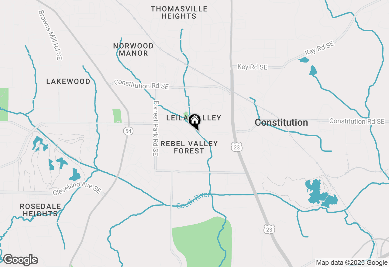 Map of 1317 Redford Drive Se, Atlanta, GA 30315