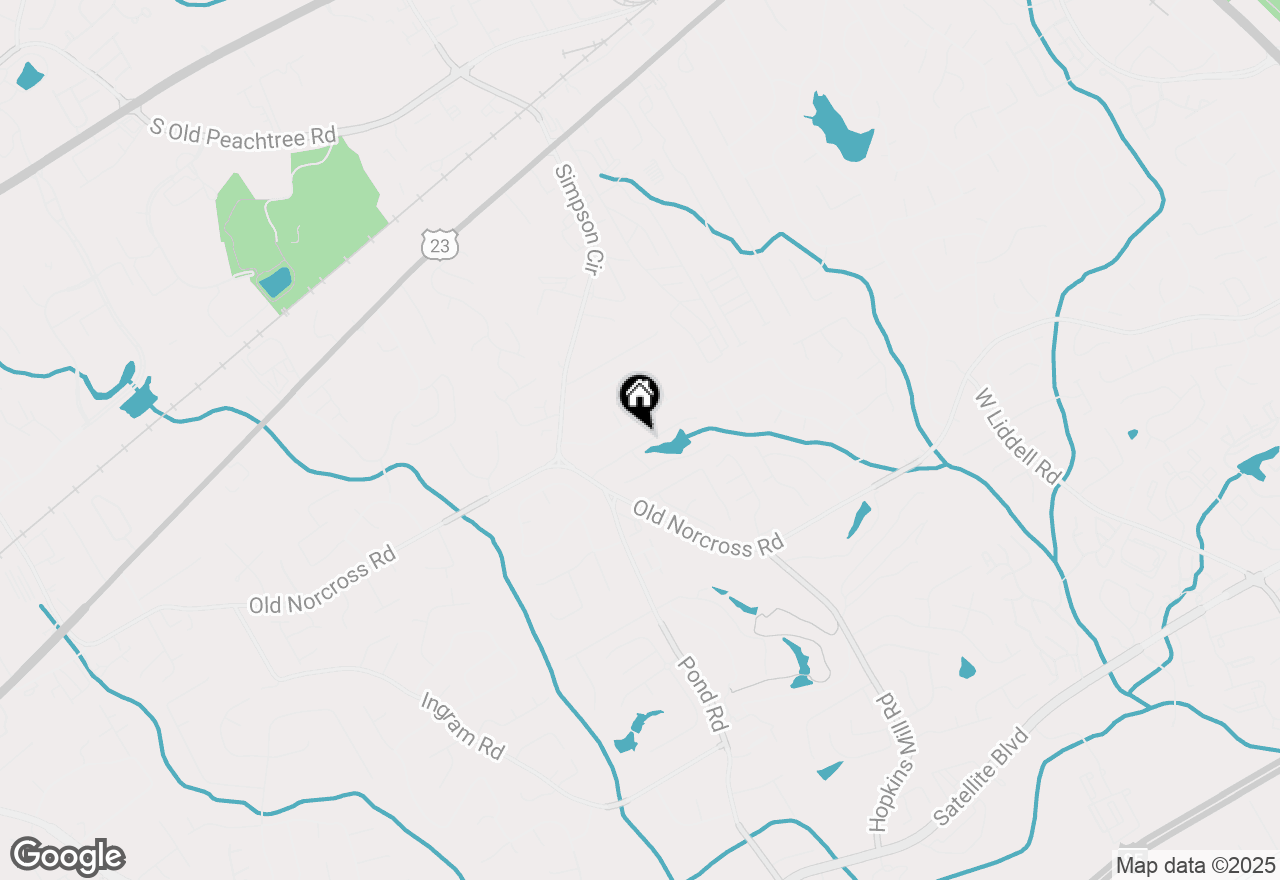 Map of 4535 Clipper Bay Road, Duluth, GA 30096