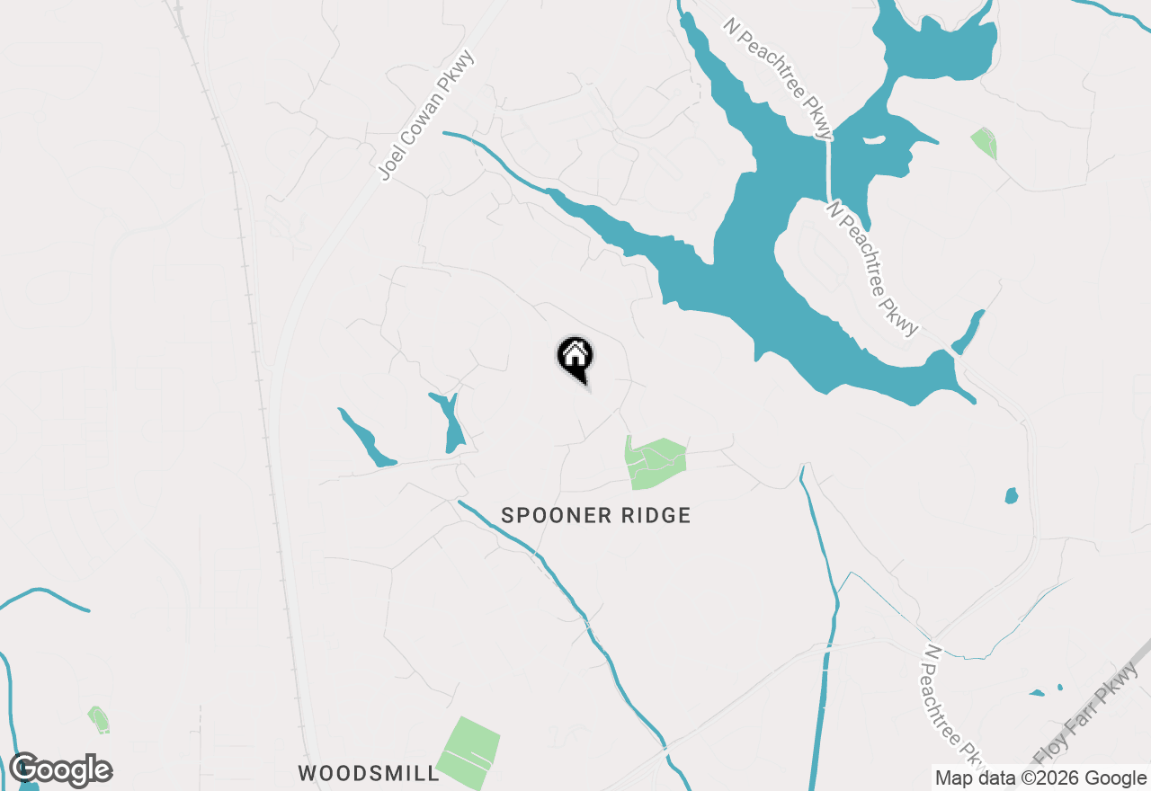 Map of 442 Brandon Way, Peachtree City, GA 30269