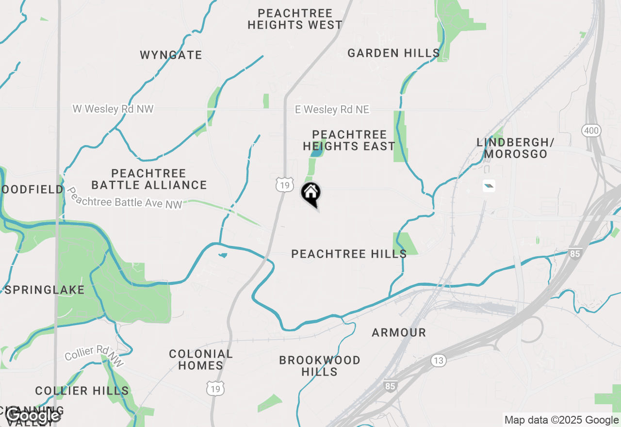Map of 2419 Glenwood Drive Ne, Atlanta, GA 30305