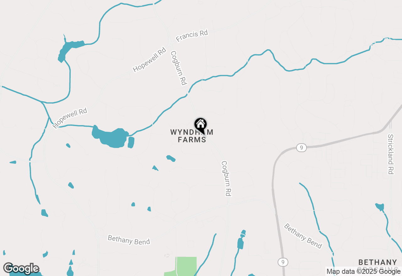 Map of 14260 Cogburn Road, Milton, GA 30004