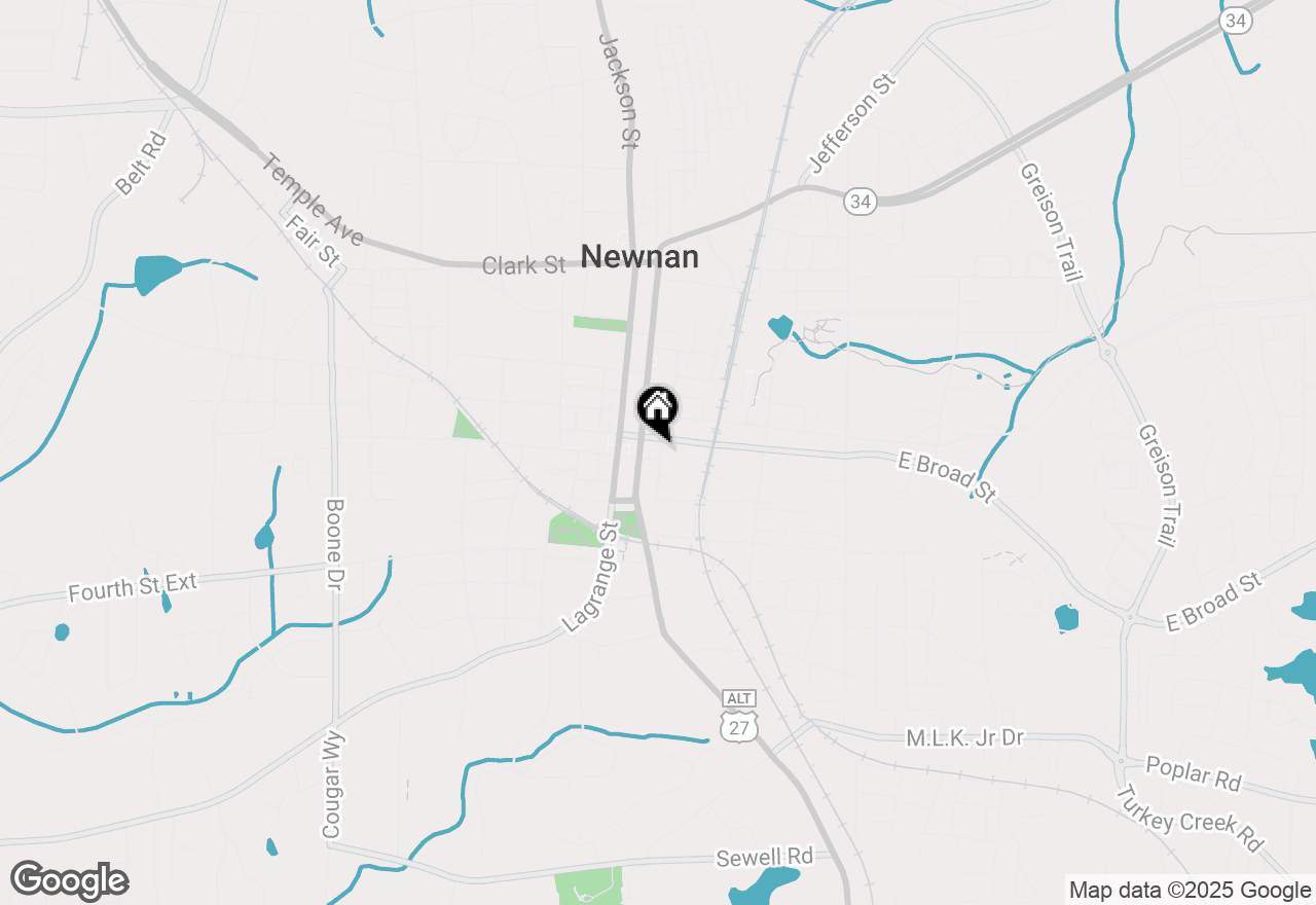 Map of 24 & 26 Perry Street, Newnan, GA 30263