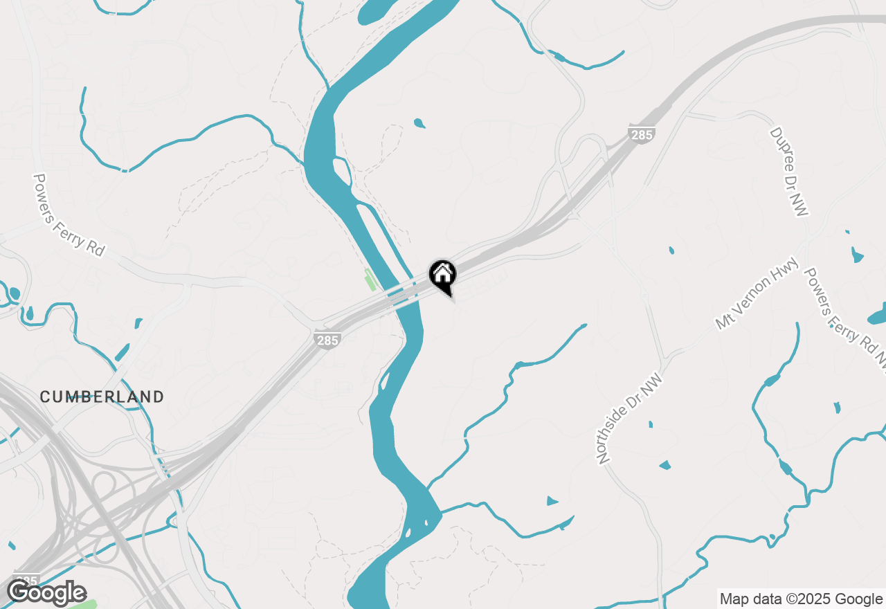 Map of 200 River Vista Drive #721, Atlanta, GA 30339