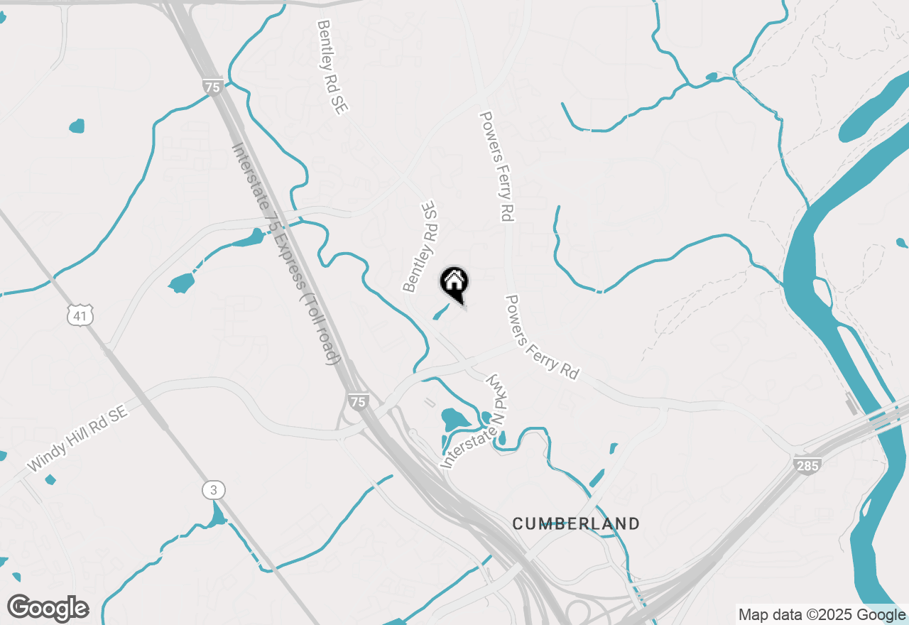 Map of 1960 Spectrum Circle Se #02-740, Marietta, GA 30067