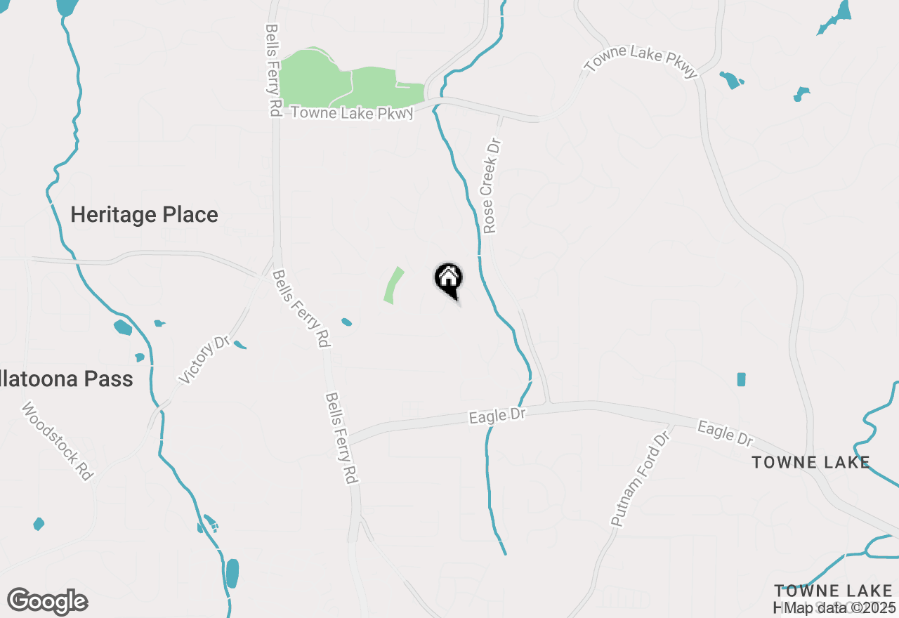 Map of 750 Highview Court, Woodstock, GA 30189