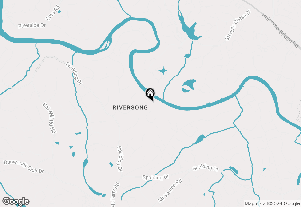 Map of 765 River Gate Drive, Sandy Springs, GA 30350