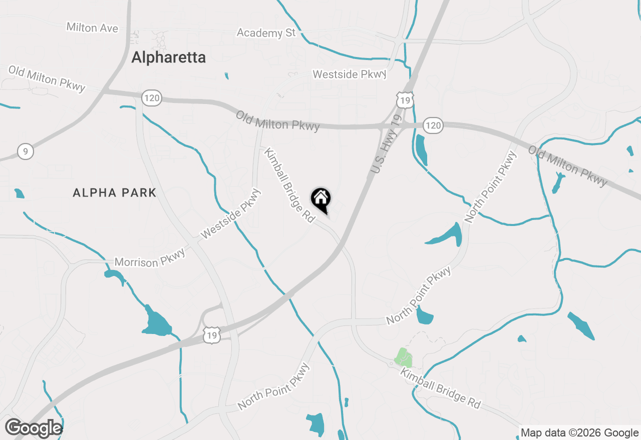 Map of 611 Hanlon Way, Alpharetta, GA 30009