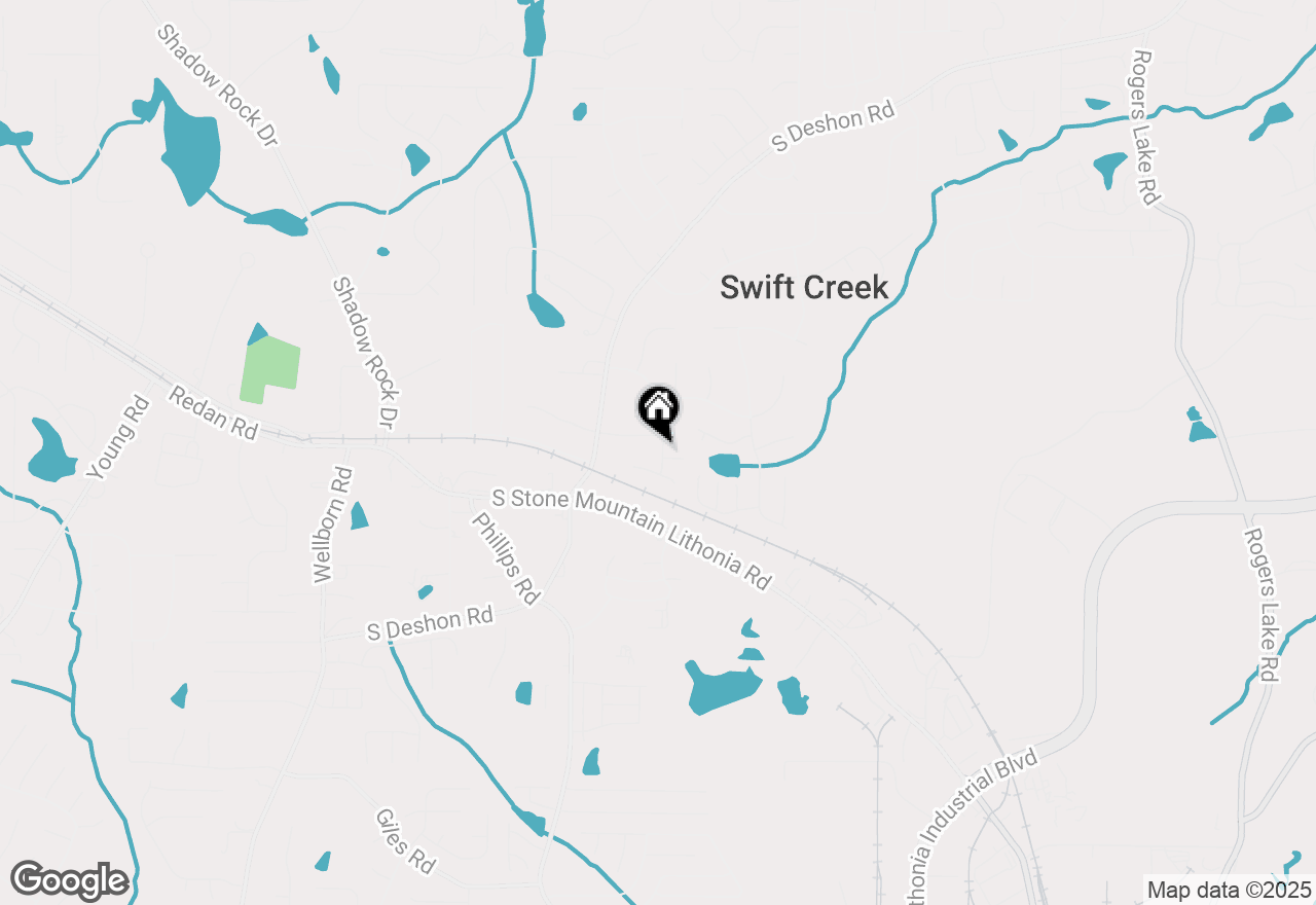 Map of 6367 Deshong Drive, Lithonia, GA 30058