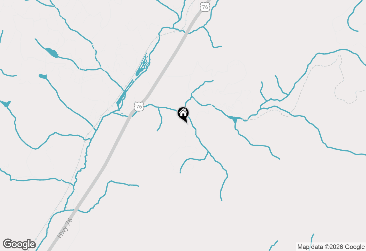 Map of 602 Laurel Creek Trail, Blue Ridge, GA 30513