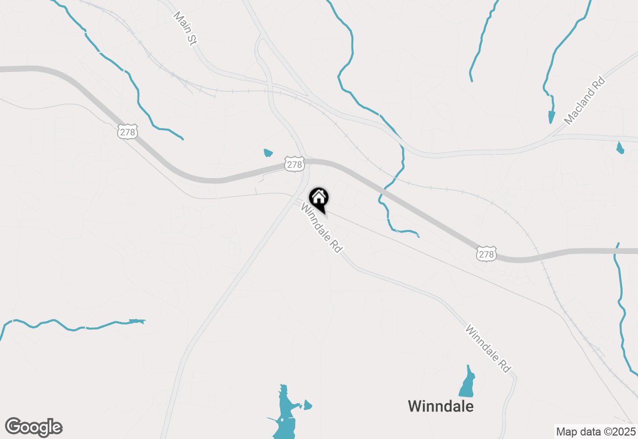 Map of 165 Winndale Road, Dallas, GA 30157