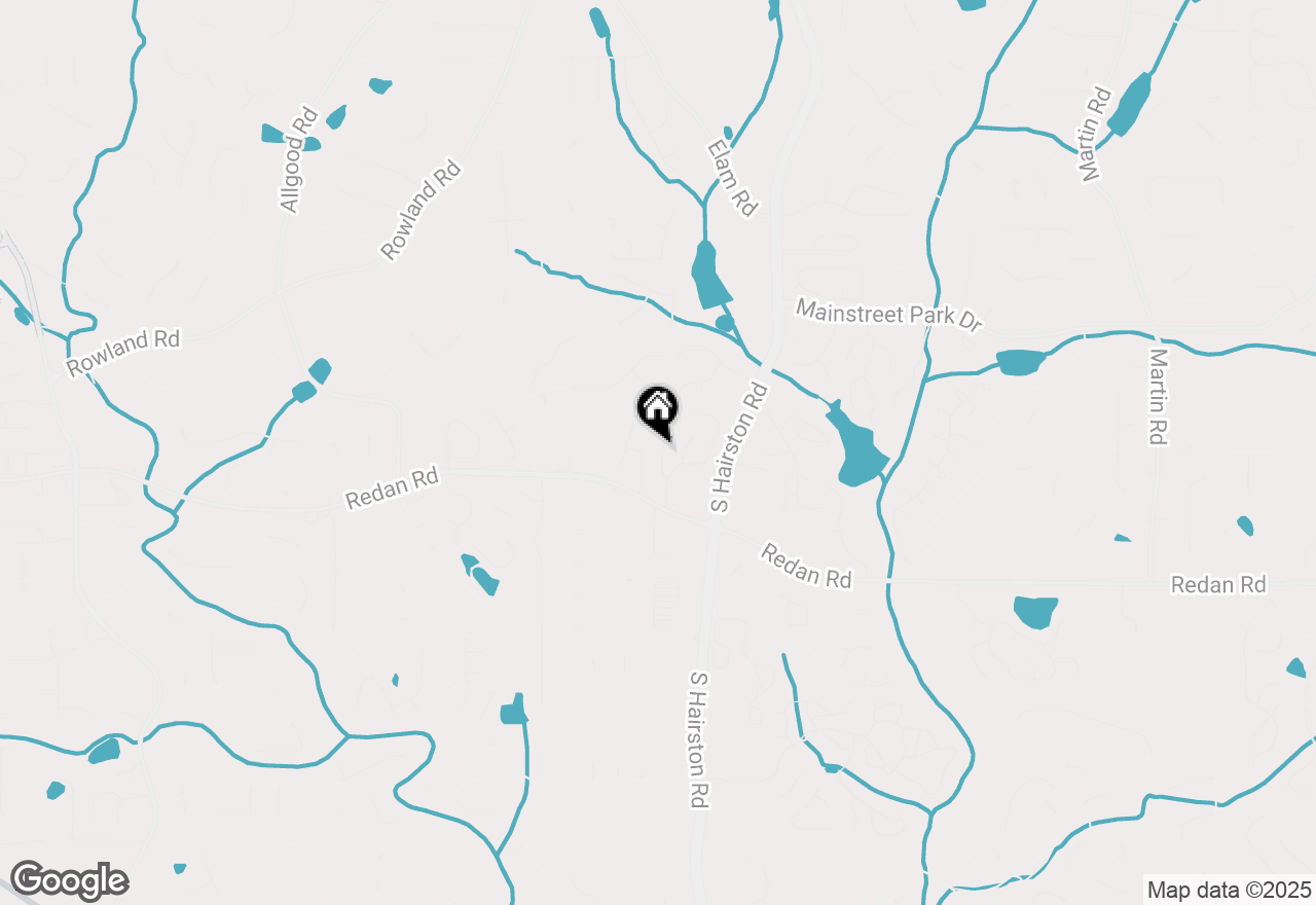 Map of 835 Ashton Oak Circle, Stone Mountain, GA 30083