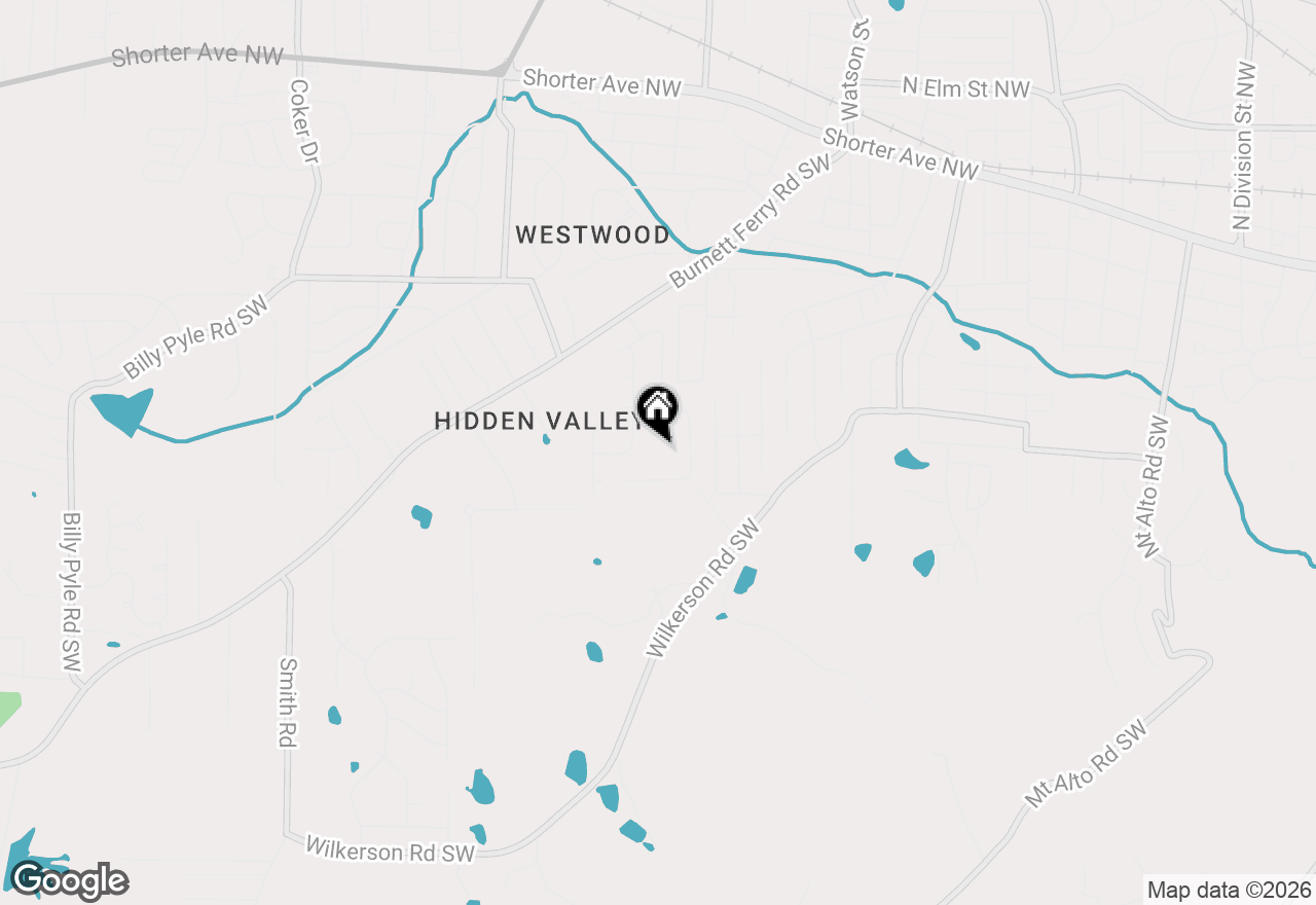 Map of 108 E Creekview Drive Sw, Rome, GA 30165