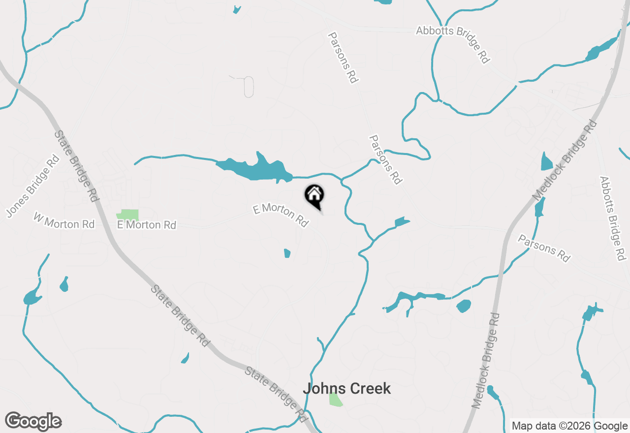 Map of 120 Creekside Park Drive, Alpharetta, GA 30022