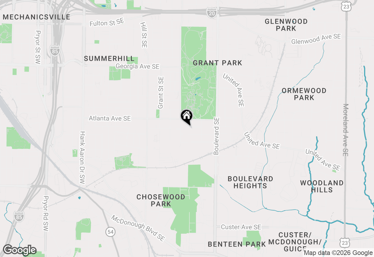 Map of 449 Kendrick Avenue Se, Atlanta, GA 30315