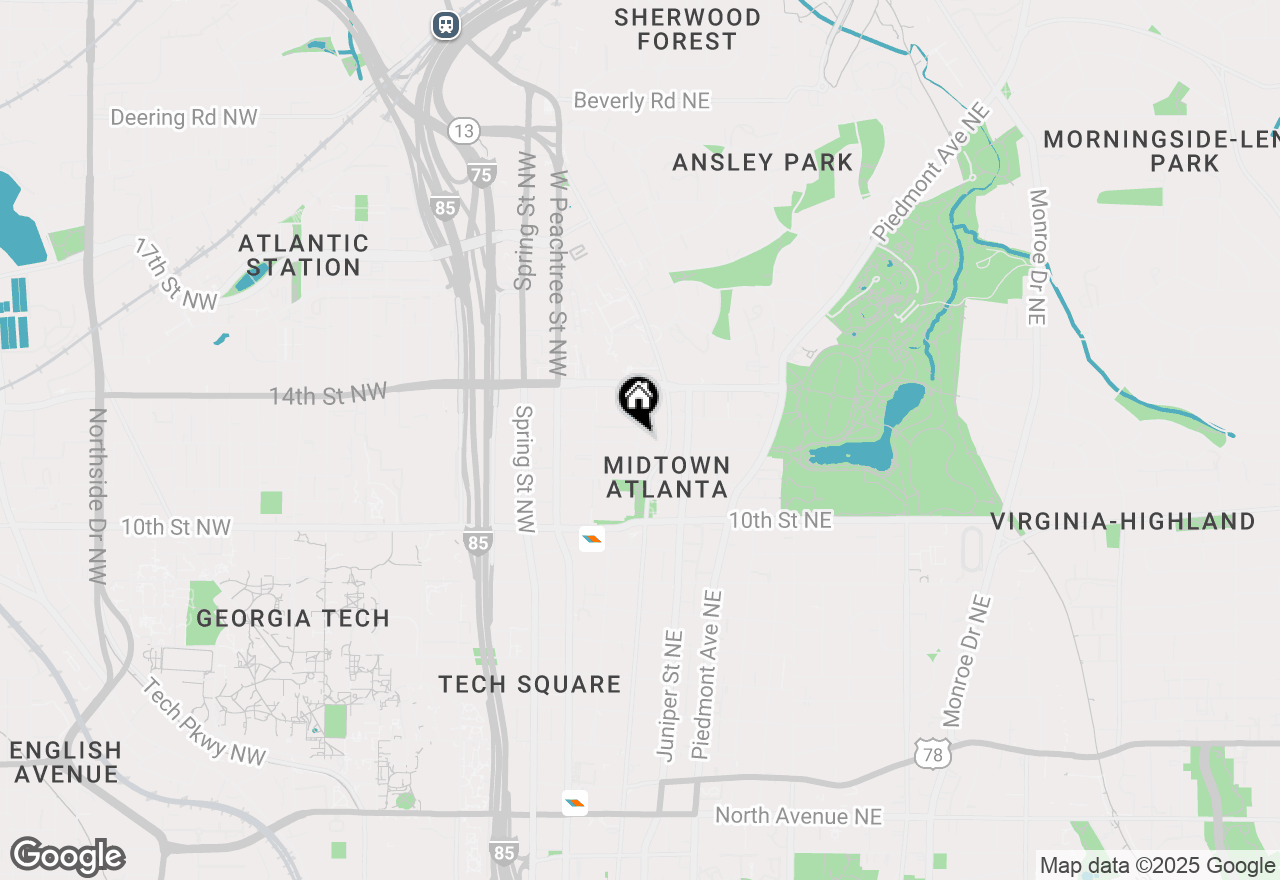 Map of 40 12th Street Ne #903, Atlanta, GA 30309