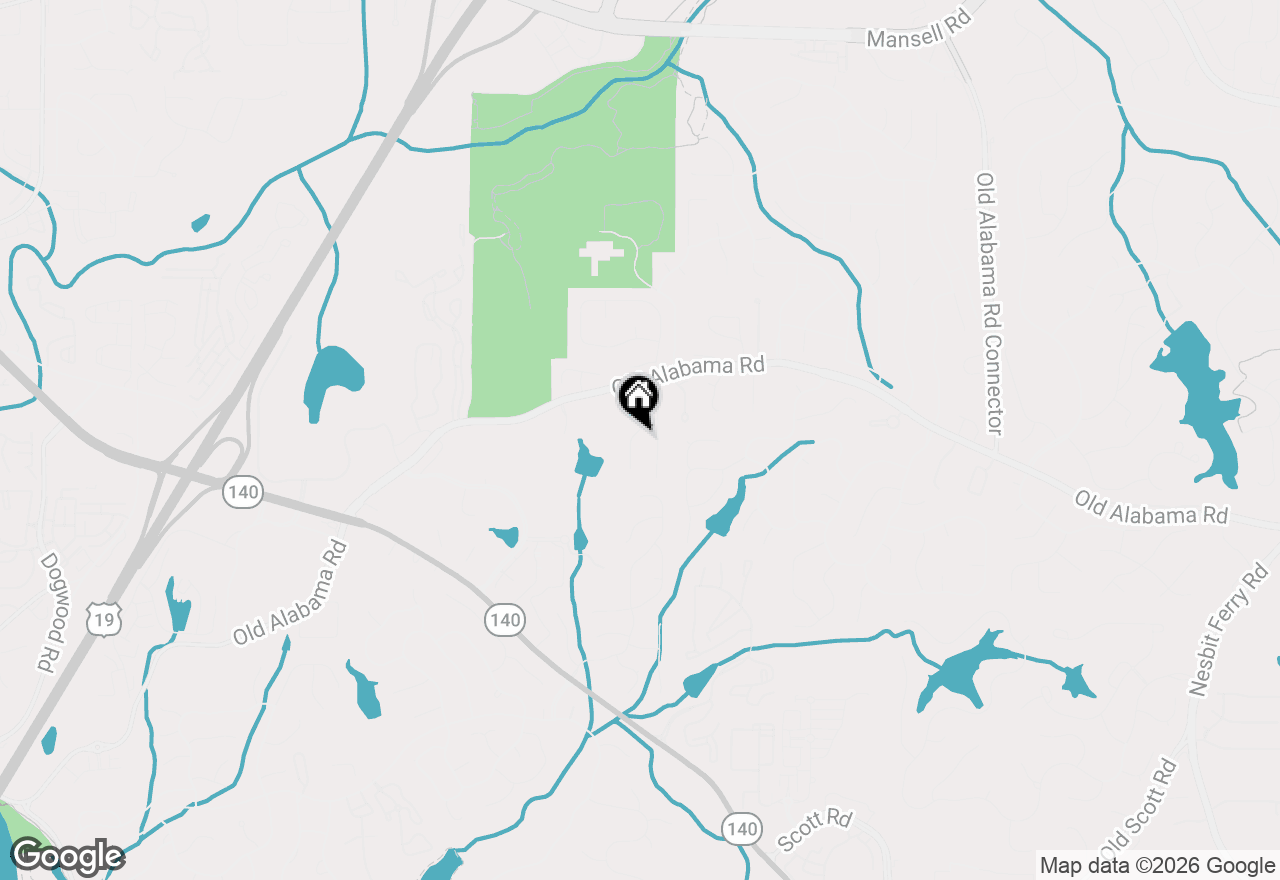 Map of 140 Ansley Court, Roswell, GA 30076