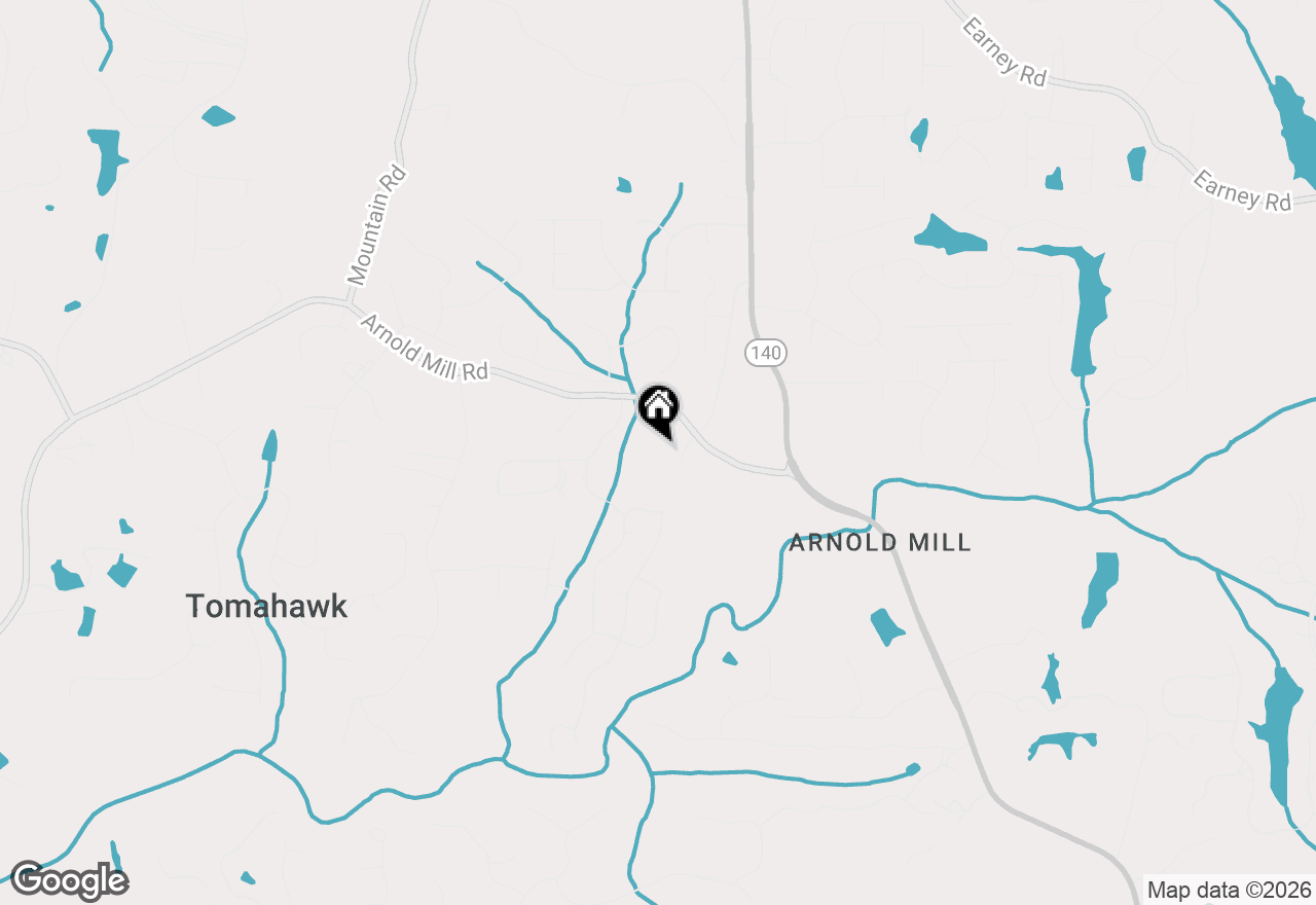 Map of 1058 Arnold Mill Road, Woodstock, GA 30188