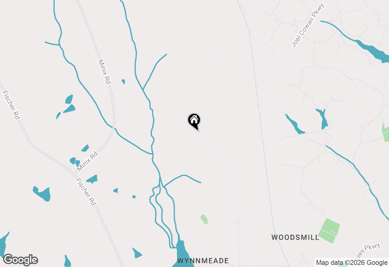 Map of 206 Randall Drive, Peachtree City, GA 30269