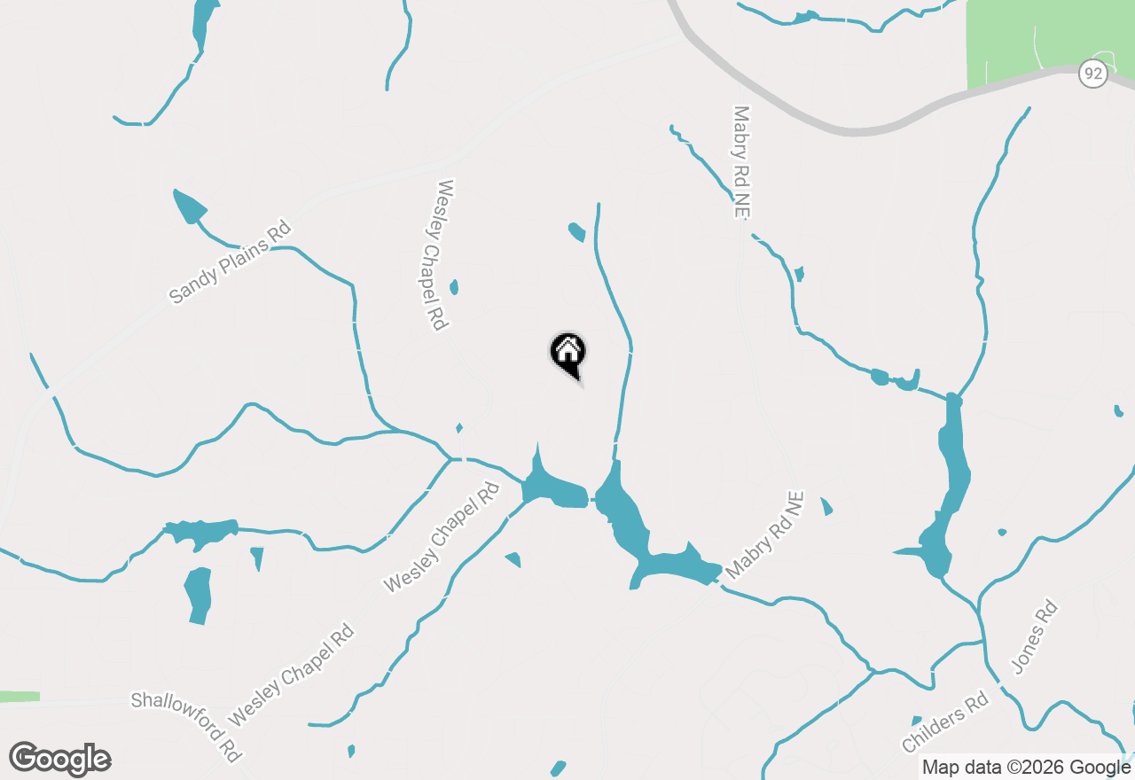 Map of 4189 Tartan Way Ne, Roswell, GA 30075