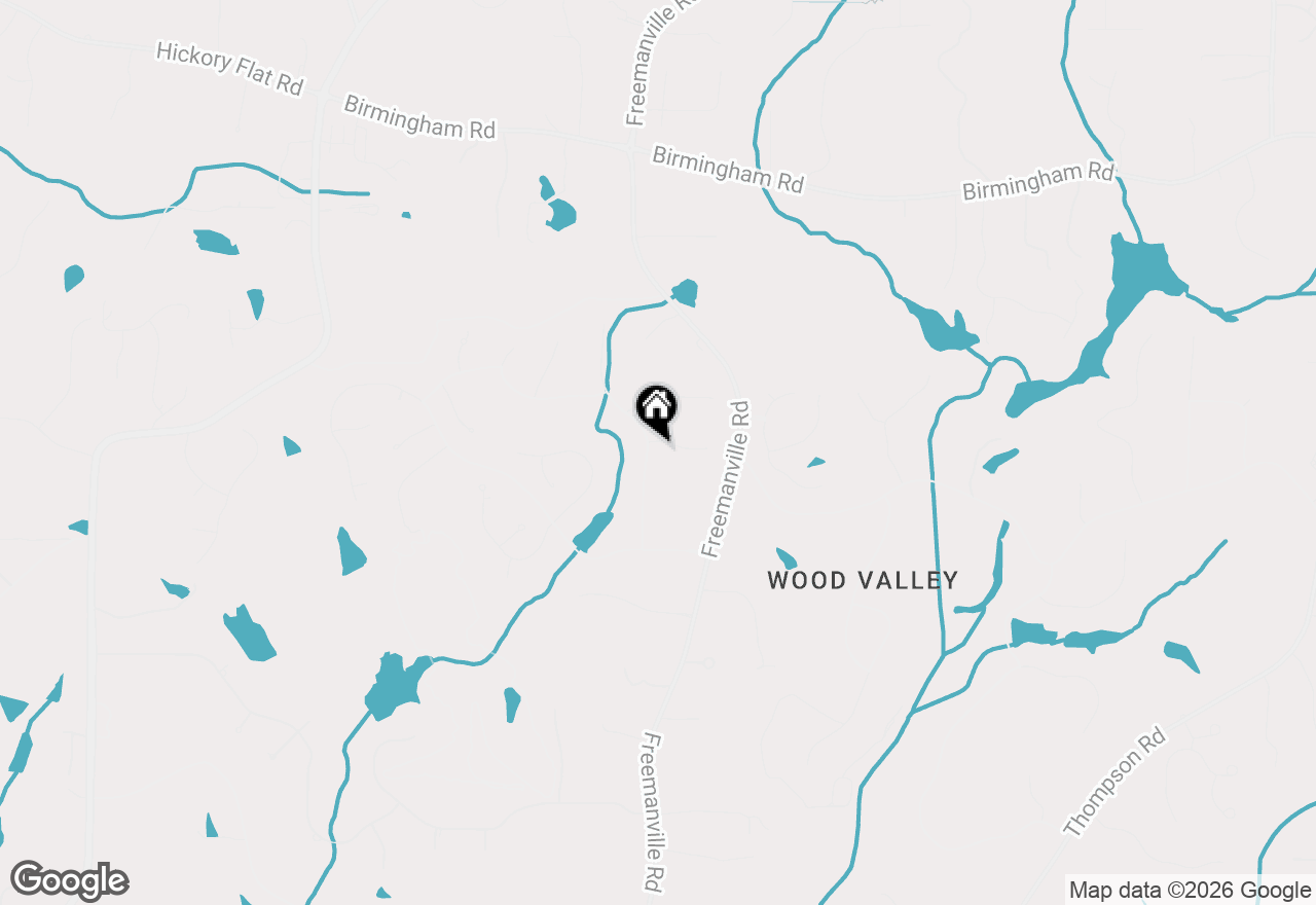 Map of 701 Hallbrook Court, Alpharetta, GA 30004