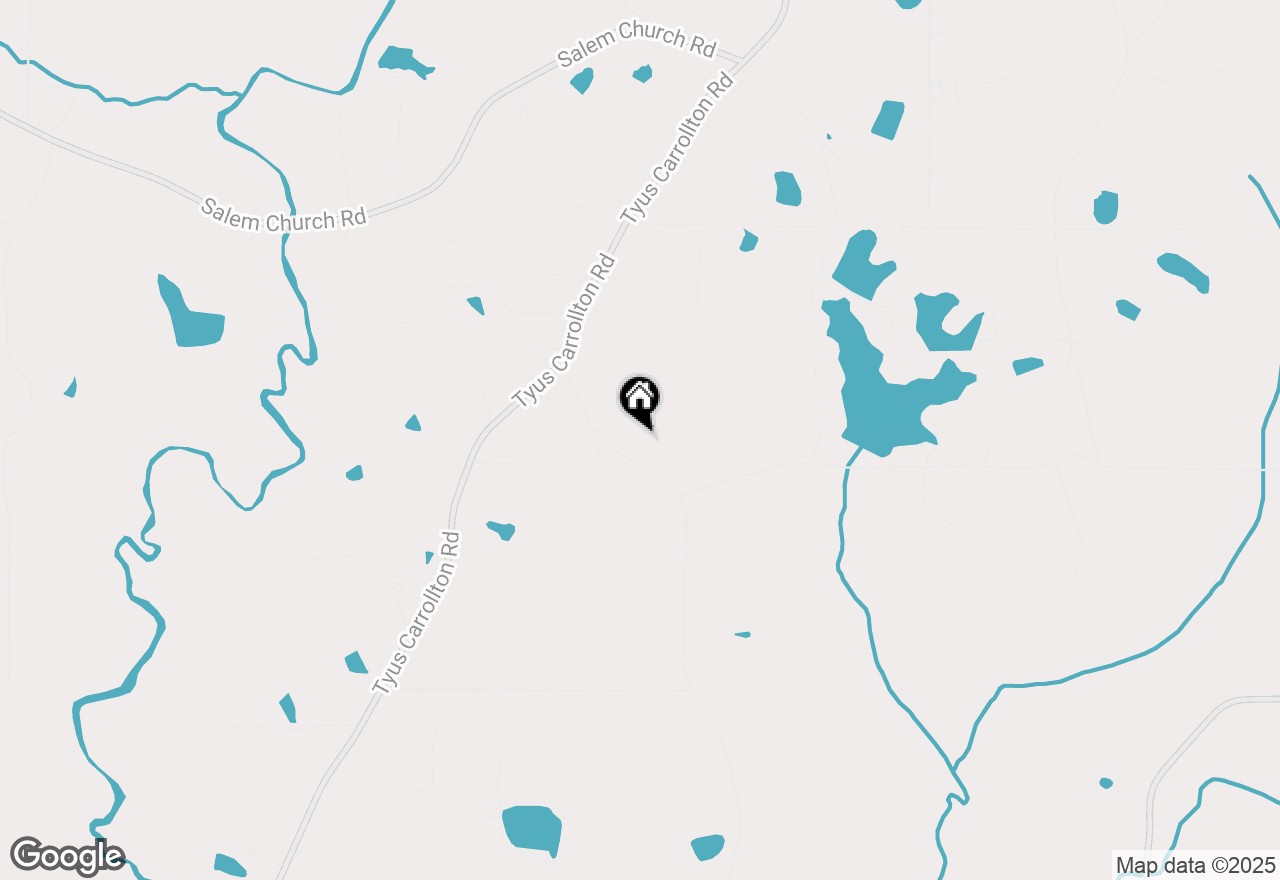 Map of 154 Bethesda Church Road, Carrollton, GA 30117