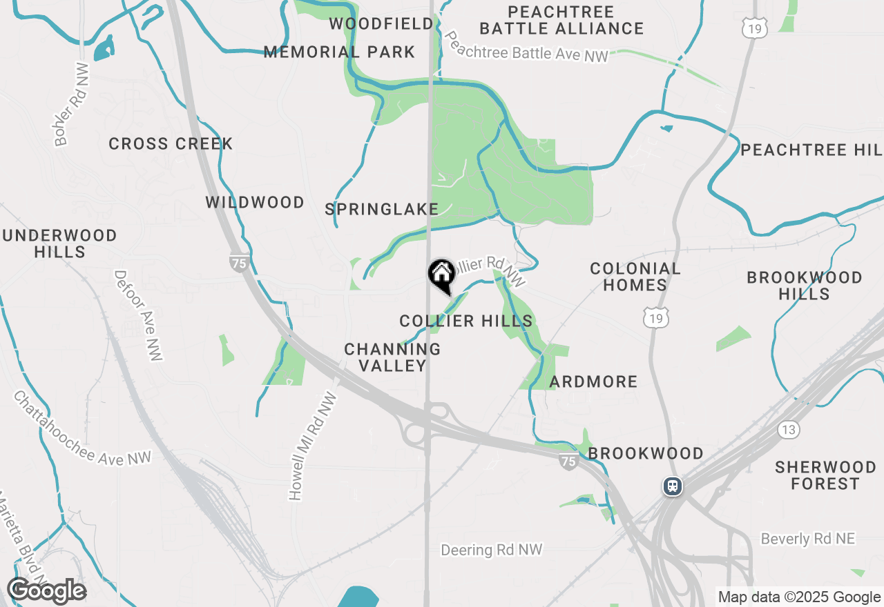Map of 559 Spring Valley Road Nw, Atlanta, GA 30318