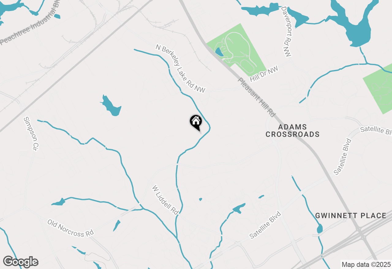 Map of 4031 E Meadow Drive, Duluth, GA 30096