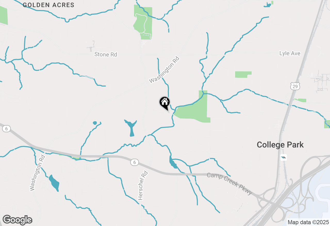 Map of 2424 Saint Andrews Ridge, Atlanta, GA 30337