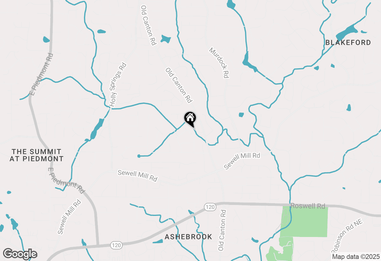 Map of 1535 Brookcliff Circle, Marietta, GA 30062