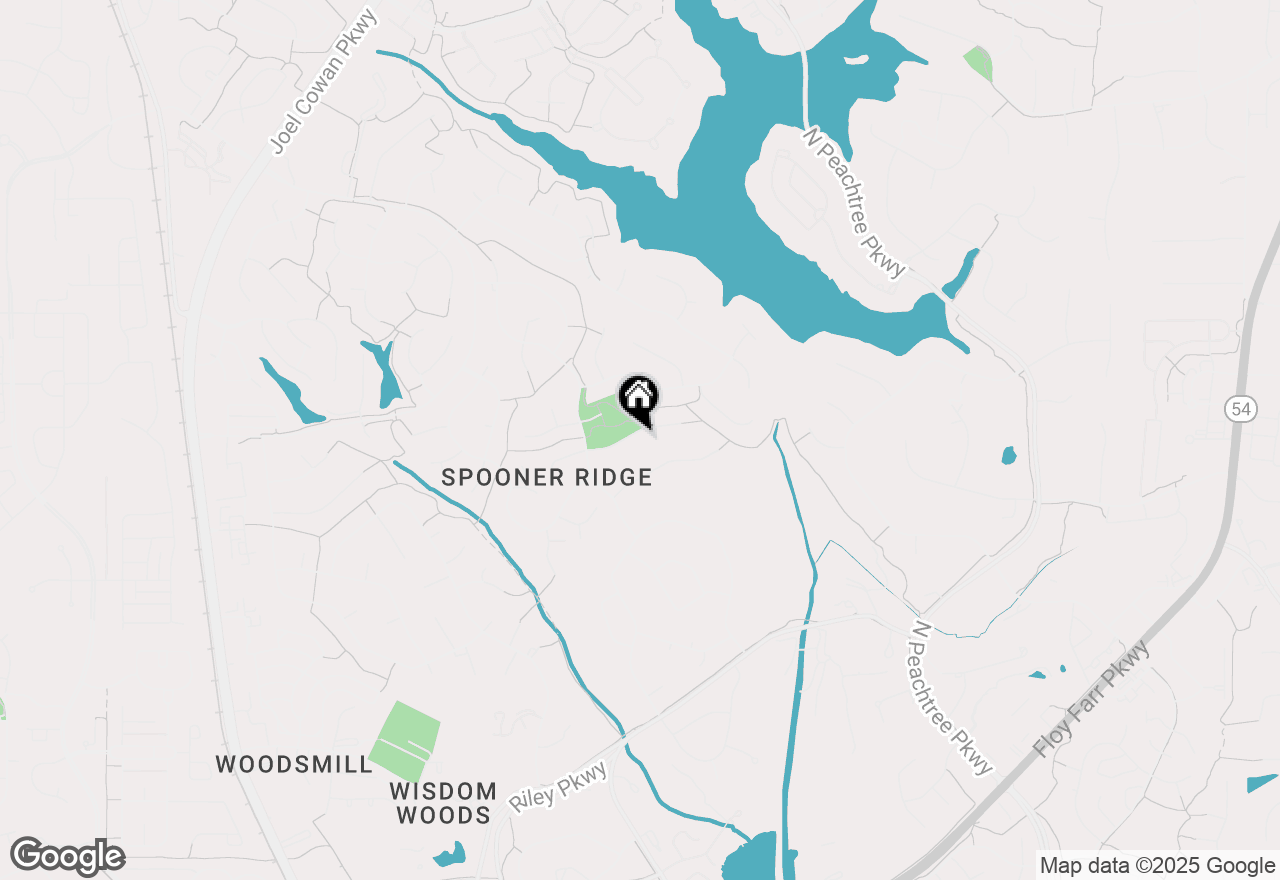 Map of 30 Parkgate Lane, Peachtree City, GA 30269