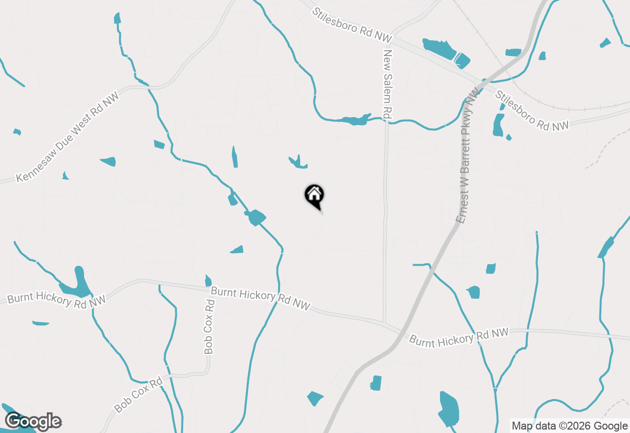 Map of 2450 Kirk Lane Nw, Kennesaw, GA 30152