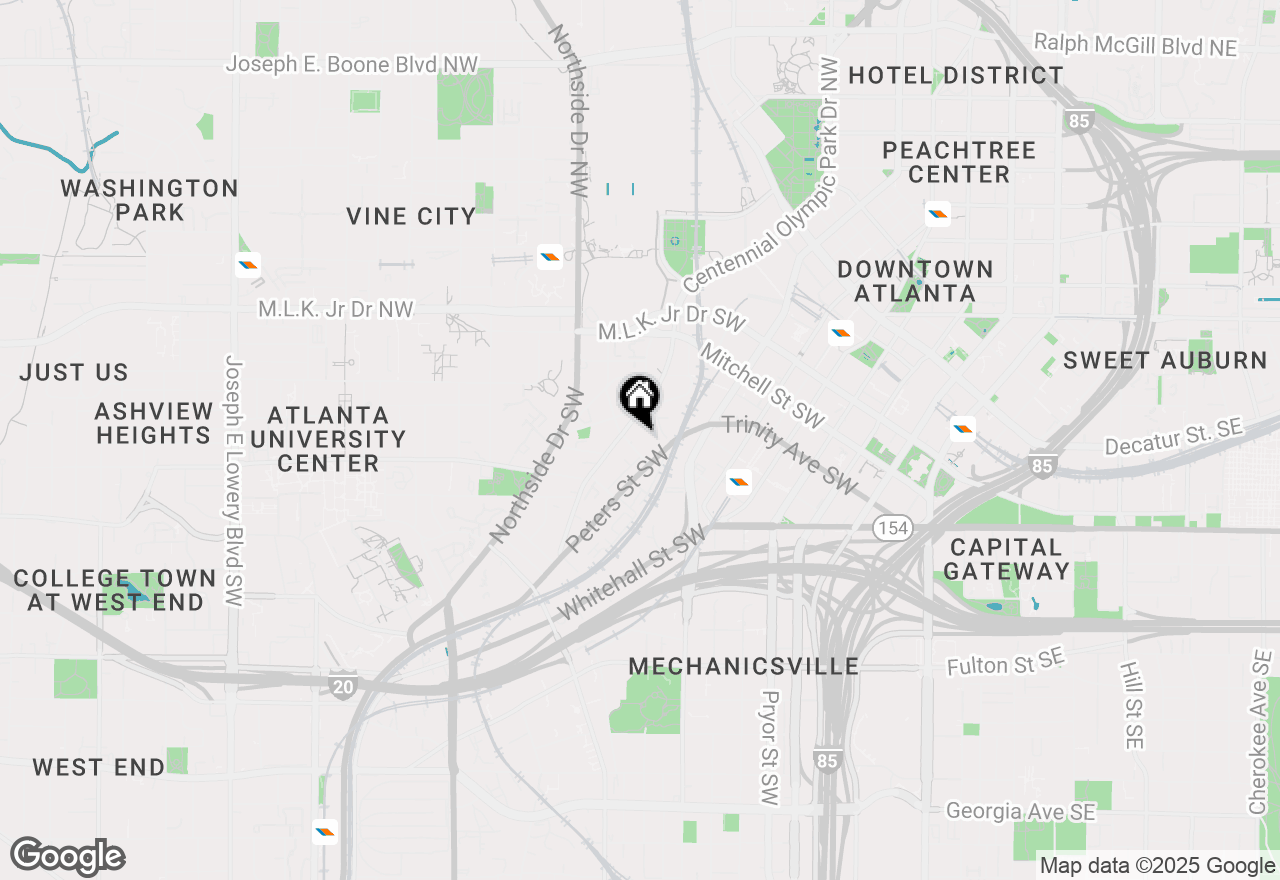 Map of 172 Haynes Street Sw #108, Atlanta, GA 30313