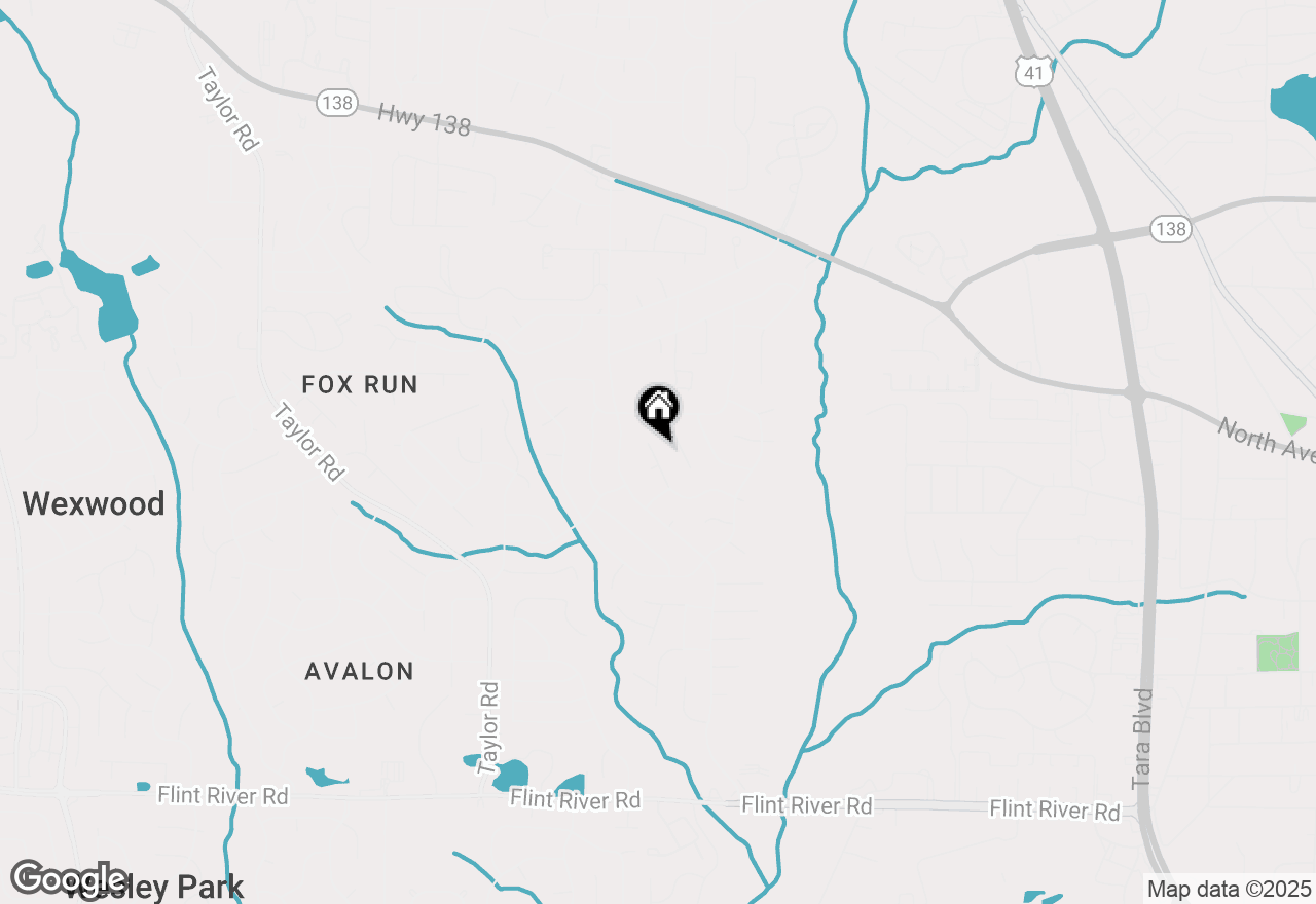 Map of 8208 Saxon Court, Jonesboro, GA 30238