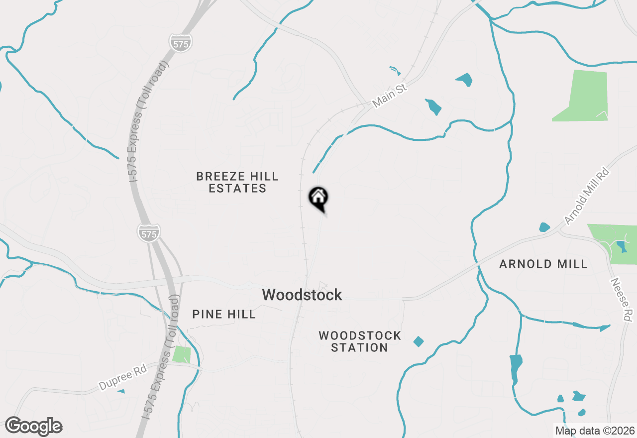 Map of 8200 Main Street S #1306, Woodstock, GA 30188